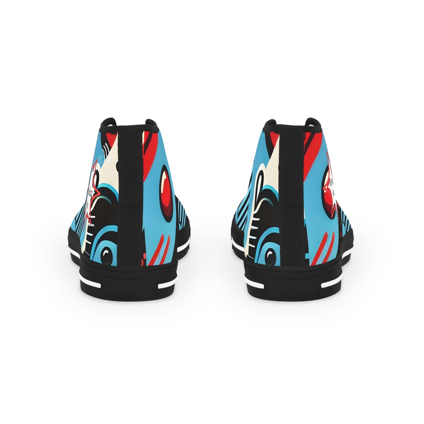 Personalized Custom Gravity Super Hero Men's High Top Sneakers Pro