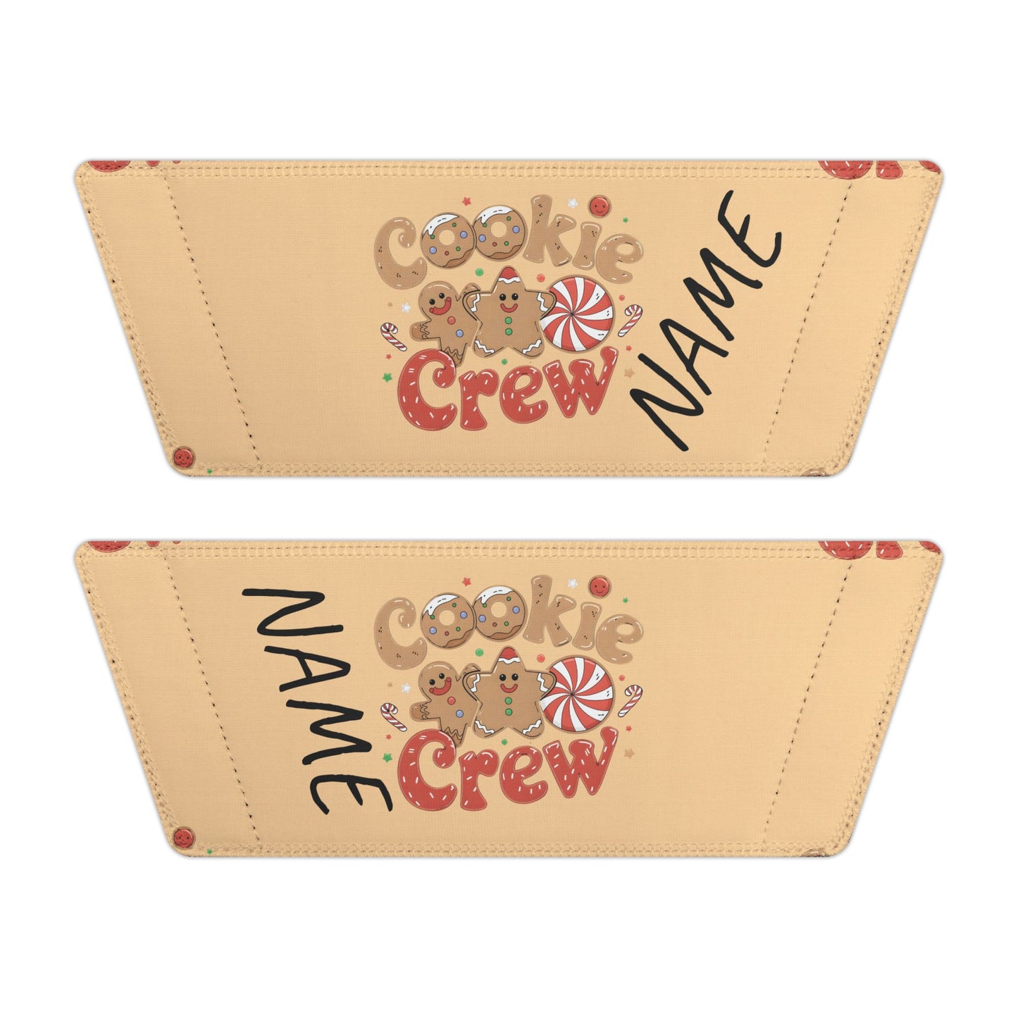 Custom Cookie Crew Girls Boys Teens Family Mommy and Me Sandals