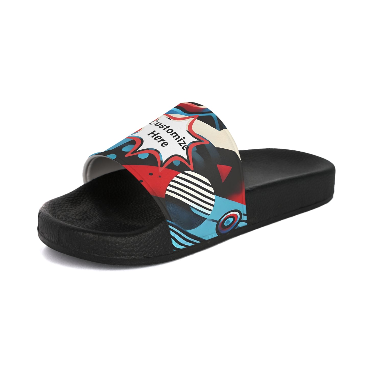 Personalized Custom Gravity Super Hero Women's Slide Sandals Pro