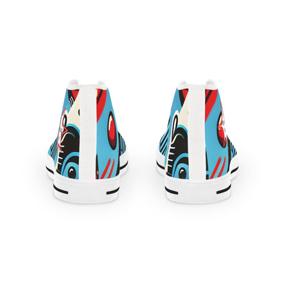 Personalized Custom Gravity Super Hero Men's High Top Sneakers Pro